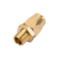 Соединитель резьбовой 1/4 с зажимом для шланга 8х12 мм ROCKFORCE RF-B1280/2(15059)