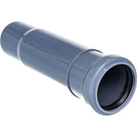 Компенсационный патрубок RTP 50 мм, серый 36647