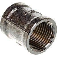 Прямая муфта СТМ 1/2", г/г CRSF0012