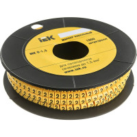 Маркировочное колько IEK 0-1.5мм, 2, МК, 1000шт/ролл UMK00-2