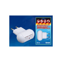 Ультразвуковой отпугиватель насекомых и грызунов Uniel 220В UDR-E10 WHITE UL-00004561