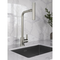 Cмеситель для кухни ORANGE Steel никель M99-009ni