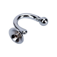 Крючок мебельный однорожковый Kerron хром KR-0150