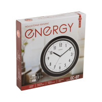 Настенные кварцевые часы Energy модель ЕС-07, круглые, 00 9307