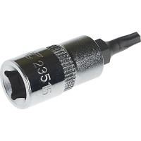 Головка JTC с насадкой TORX с отверстием 1/4" х T15H, длина 37мм 23515 818993