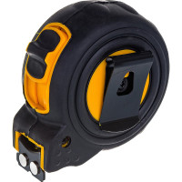 Рулетка Stayer BlackMax 5м / 19мм в ударостойком полностью обрезиненном корпусе и двумя фиксаторами 3410-05_z02