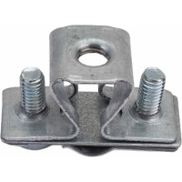 Держатель круглого проводника EZETEK 8-10мм, оцинковка 90021