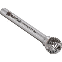 Борфреза твердосплавная NORGAU форма D (12x10,8 мм; хвостовик 6 мм) 077120120