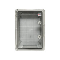 Пластиковый щит с монтажной платой EKF, прозрачная дверь 350х250х150 мм IP65 PROxima PBT65MP002
