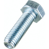 Болт Стройметиз М8х25 DIN 933, класс прочности 8.8, цинк уп. 4 шт 3021621