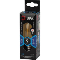 Филаментная лампа ЭРА F-LED B35-9w-840-E27 свеча, 9 Вт, нейтральная, E27, 10/100/5000 Б0046997