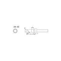 Насадка паяльная QUICK QSS200-T-4C