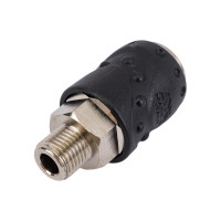 Быстросъемный разъем 1/4"M, 17/А ANI AH020801(AH020811)