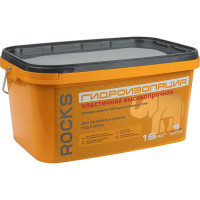 Гидроизоляция акриловая однокомпонентная ROCKS 15 кг 030