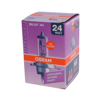 Автолампа OSRAM H4 75, 70 P43t-38 24V, 10,100 HIT 64196