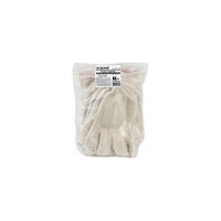 Хлопчатобумажные перчатки LAIMA 7 класс, 5 пар, 604472