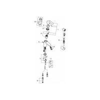 Однорычажный смеситель для раковины GROHE Eurosmart 2015 SilkMove 35 мм, размер S 23124002