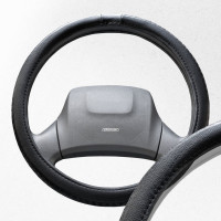 Оплетка SKYWAY Modern-5 L, черная, экокожа S01102022