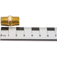 Соединитель резьбовой наружная резьба 1/4х1/4 ROCKFORCE RF-MM04/04(1914)