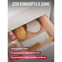 Протектор для мебельных дверей и ящиков VORTEX прозрачный, из ПВХ, диам. 9мм 26007