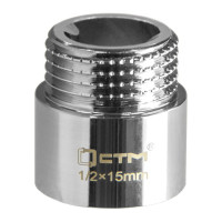 Удлинитель СТМ 1/2"х15 мм, г/ш CREMF015