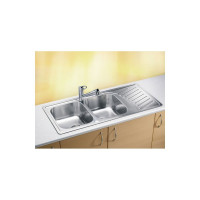 Мойка ALVEUS ELEGANT 70 SAT-90 1110х510 мм, 2X в комплекте с сифоном 1130555 1009386