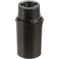Карболитовый подвесной патрон EKF Е14 черный PROxima SQLHC-E14-s-s