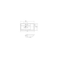 Раковина Sanflor Фостер 80 П 4640021065198