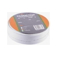 Коаксиальный кабель CADENA RG-6SAT-703B белый MP RG-6SAT-703BMP