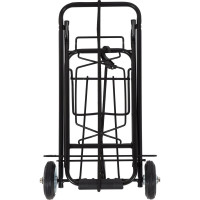 Тележка Рыжий кот BX-25ZP-2 черная, металлические колеса 25 кг 093530
