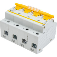 Автоматический выключатель IEK ВА 47-100, 4Р, 63А, 10 кА, х-ка С MVA40-4-063-C
