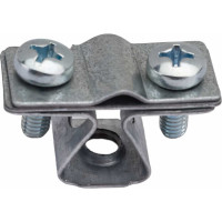 Держатель круглого проводника EZETEK 8-10мм, оцинковка 90021