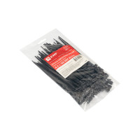 Хомут EKF 4,8х150 черный, нейлон 100 шт. plc-cb-4,8x150