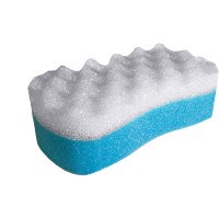 Массажная губка для тела YORK бабочка 011030