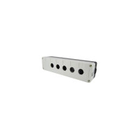 Пластиковый корпус EKF КП105, 5 кнопок, белый cpb-105-w