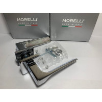 Дверная ручка MORELLI FIORD-SQ CRO цвет - хром 9012307