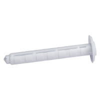 Кронштейн штыревой Uni-Fitt 7х180 плоский, эмалированный, с дюбелем 10х75 870W0718