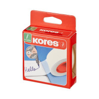 Невидимая канцелярская клейкая лента Kores 19х33 26424