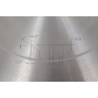 Диск пильный по ПВХ и алюминию HM (400х3.6х32 мм; Z=120; NEG) CUT2 20335