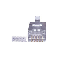 Коннекторы SUPRLAN 8P8C F/UTP Cat.6 3U (RJ-45) (100 pcs) 10-0202