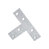 Соединитель ALBERTS т-образный, цинк, 50x70x16x2 мм 333003
