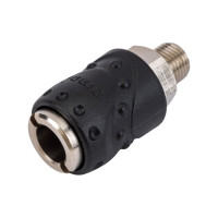 Быстросъемный разъем 1/4"M, 17/А ANI AH020801(AH020811)