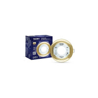 Светильник TOKOV ELECTRIC GX 53-G-1 106x48мм зол. металл+пластик TOK-GX53-G-1
