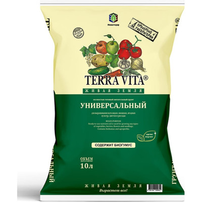 Универсальный грунт Terra Vita Живая Земля 4601104000642