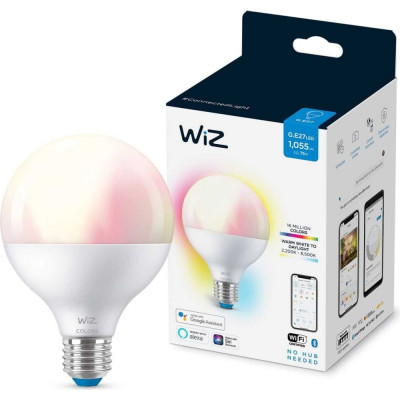 Лампа wi-fi Wiz BLE 75WG95E27922-65RGB1PF/6 929002383902