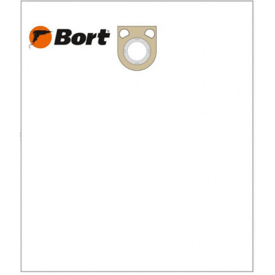 BORT Комплект мешков пылесборных для пылесоса BB-02U 93411386