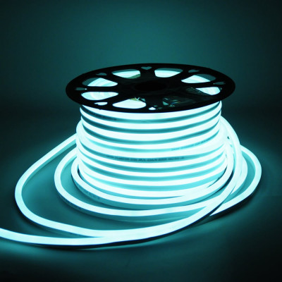 Gauss Лента LED 2835/120-SMD 8W 220V 200lm/m 6000K NEON 8x16мм IP67 50м 311000308