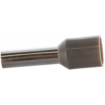 HAUPA Гильза конечная изолированная НШВИ, 4/10 цвет серый упак. 100 шт. 270814