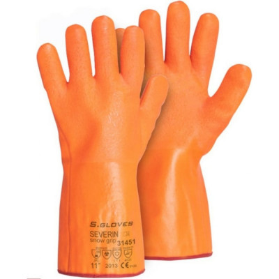 S. GLOVES Перчатки ПВХ SEVERIN SNOW GRIP 35см 11 размер 31451-11