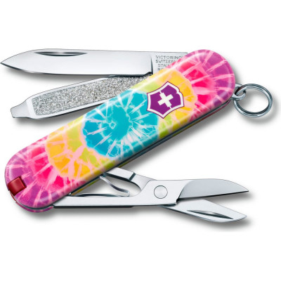 Нож-брелок Victorinox Classic Tie Dye 0.6223.L2103